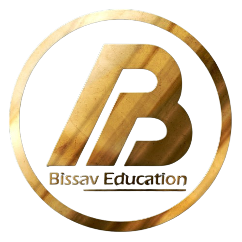 Bissav education logo gold